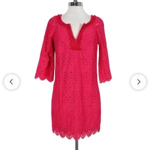 NWT Trina Turk Size 6 Bright Pink Dress